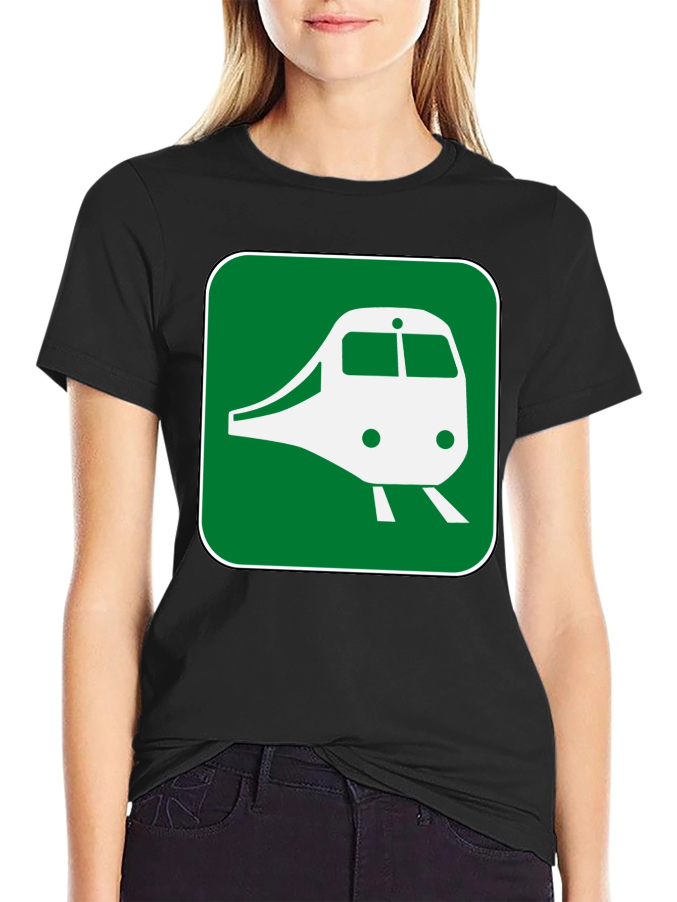 Train Graphic Tee - Cool Transit Shirt