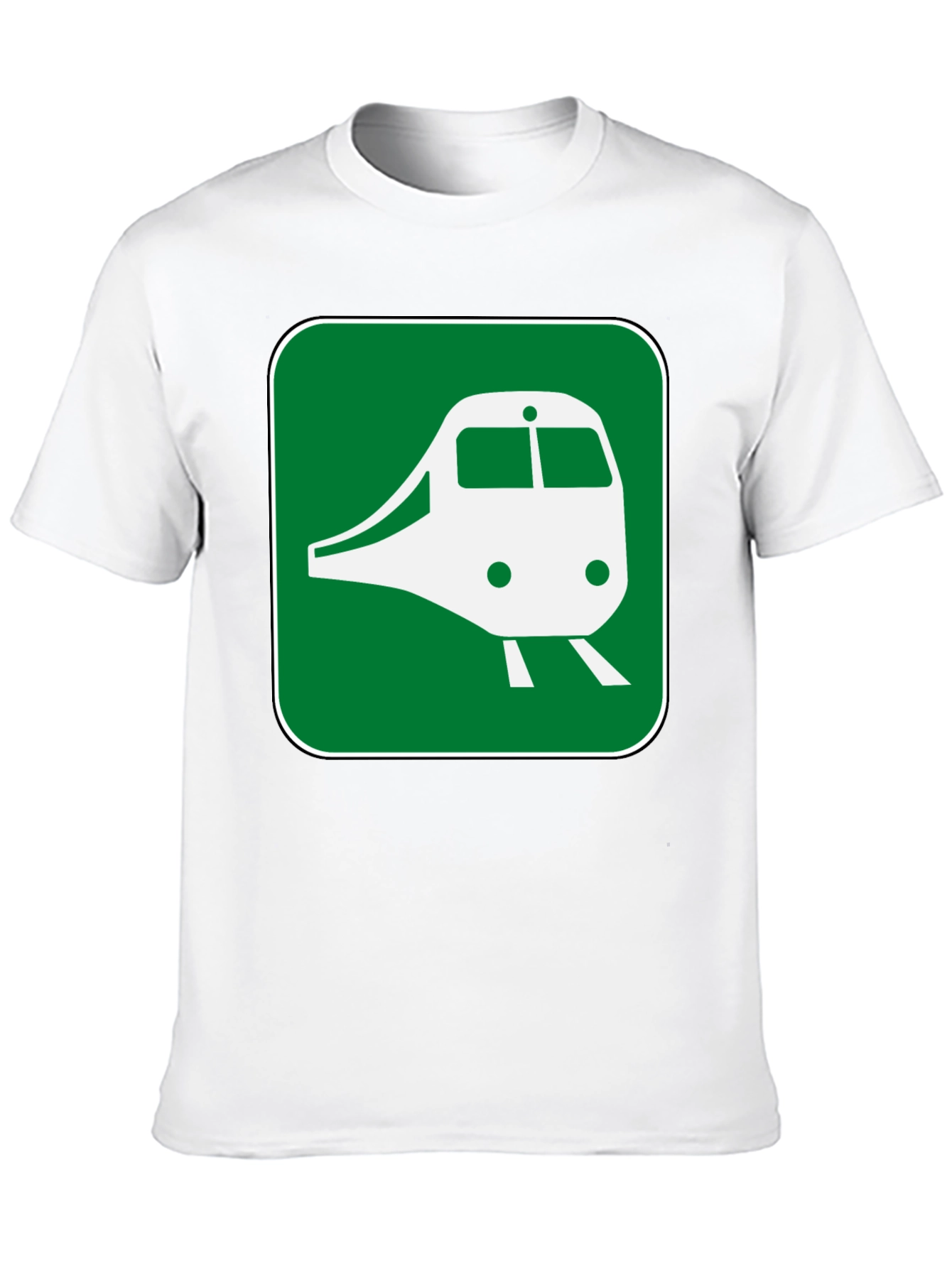 Train Graphic Tee - Cool Transit Shirt