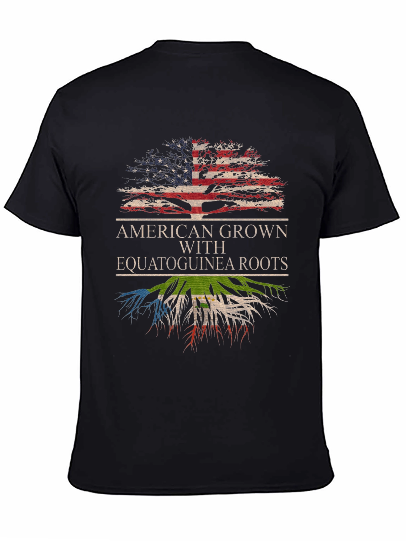 American Grown with Equatoguinea Roots T-Shirt