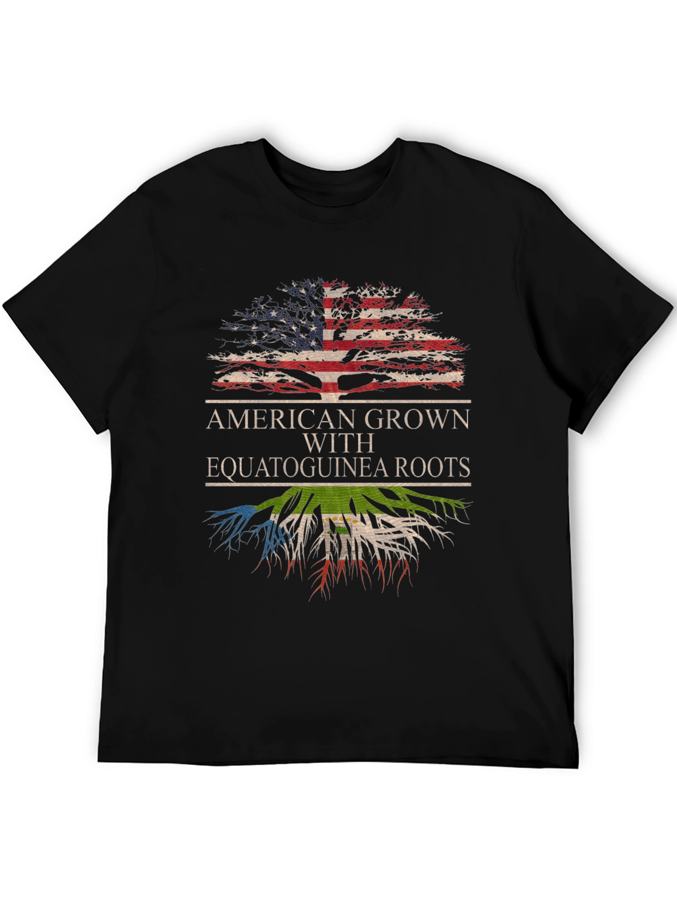 American Grown with Equatoguinea Roots T-Shirt