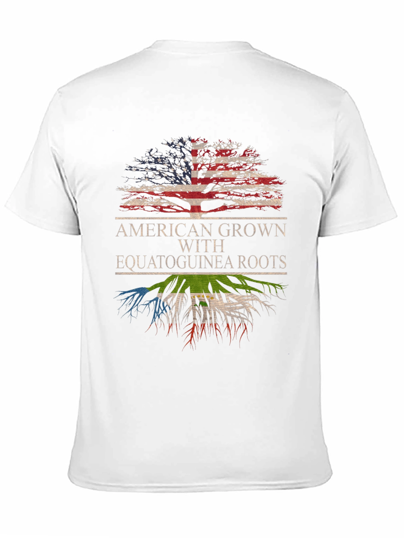 American Grown with Equatoguinea Roots T-Shirt