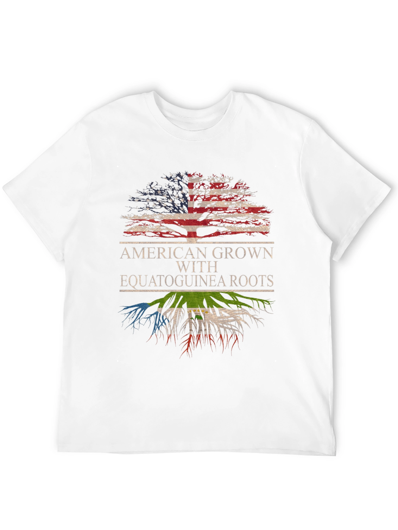 American Grown with Equatoguinea Roots T-Shirt