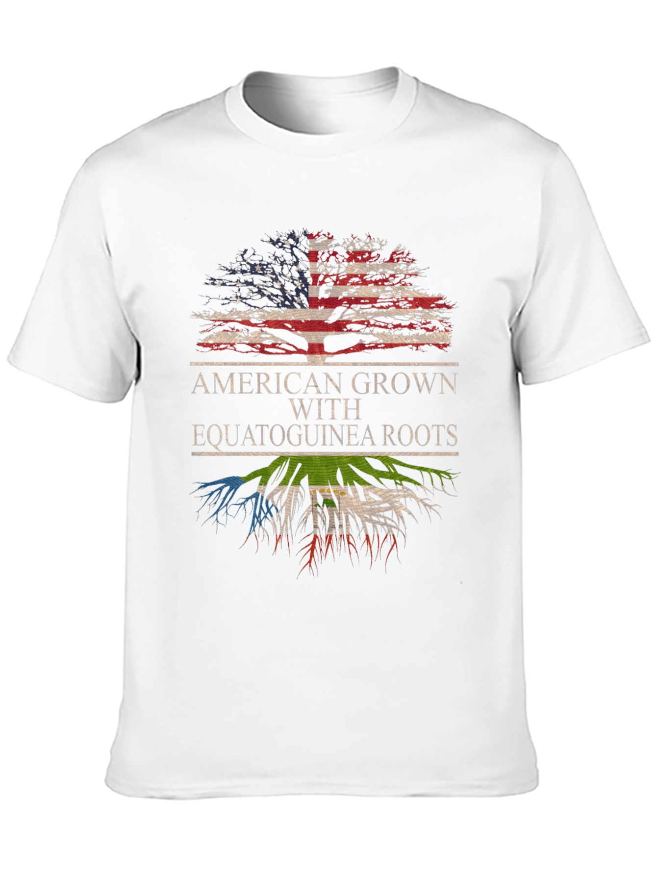 American Grown with Equatoguinea Roots T-Shirt