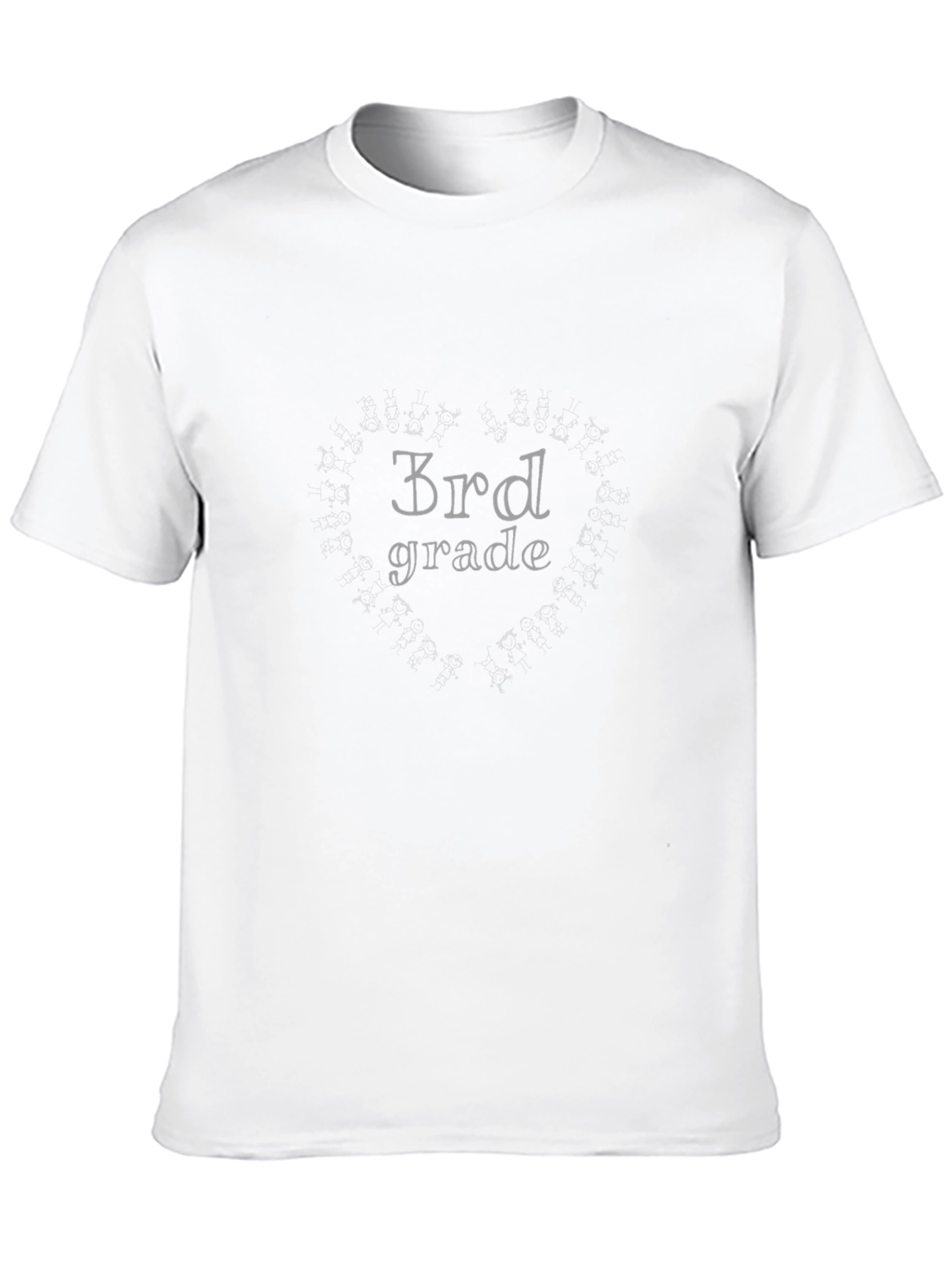 3rd Grade Heart T-Shirt - School Apparel