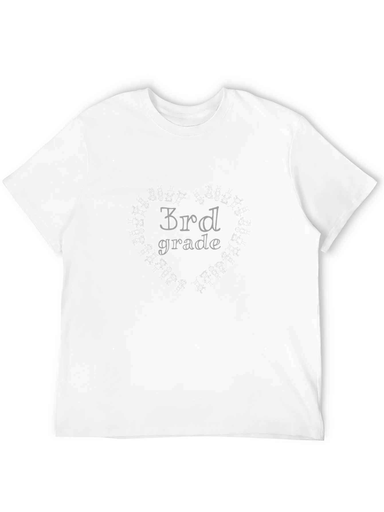 3rd Grade Heart T-Shirt - School Apparel