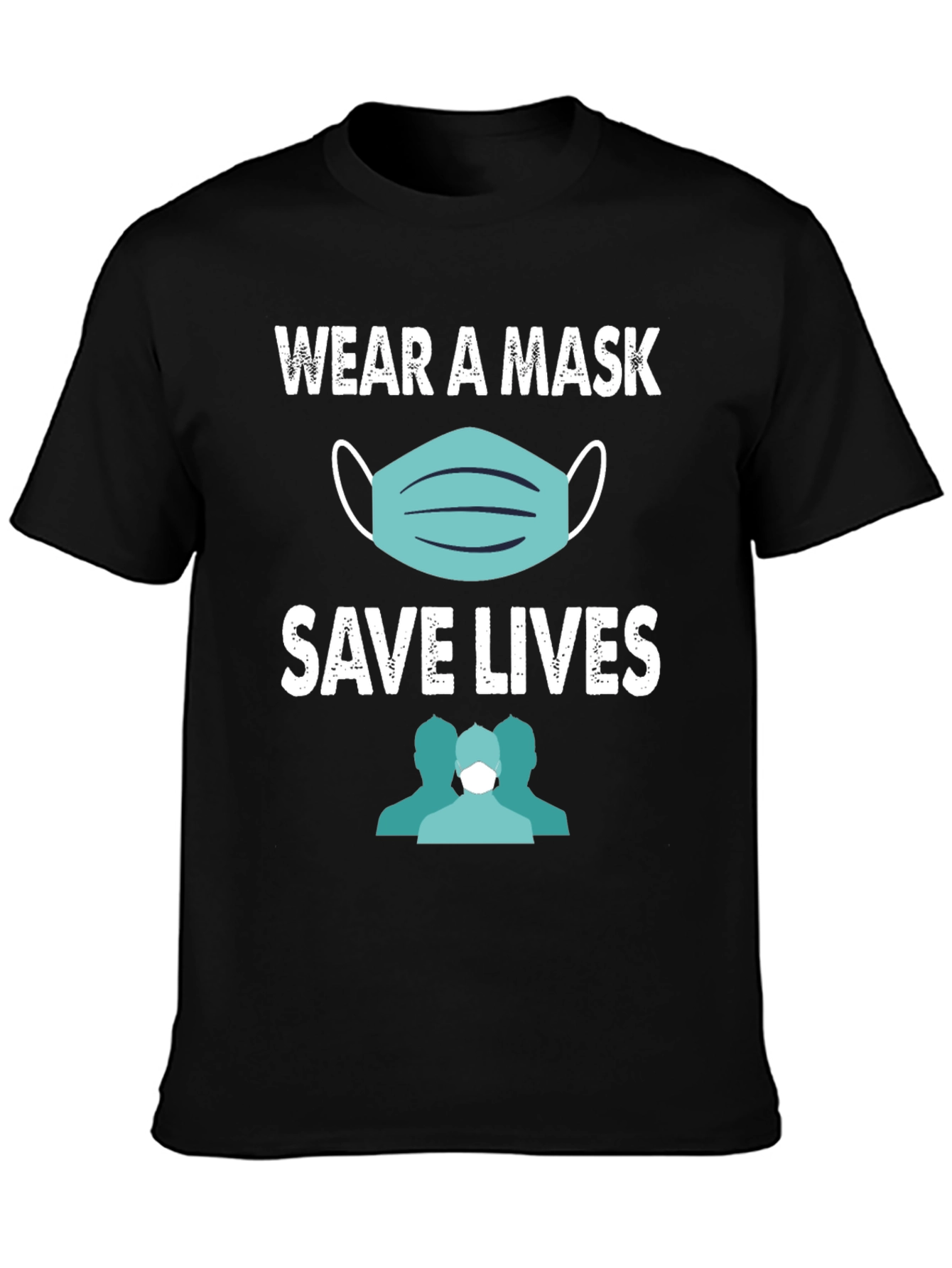 Wear a Mask Save Lives Graphic T-Shirt