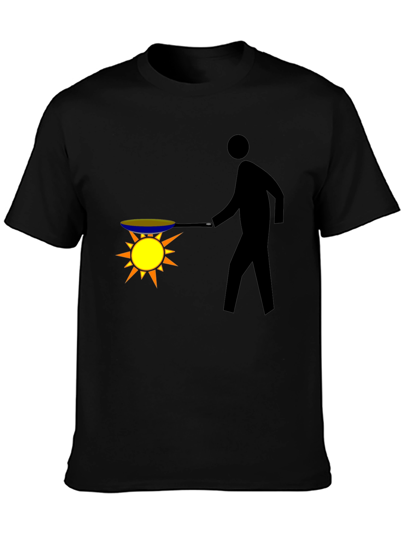 Funny T-Shirt: Cooking Up the Sun!