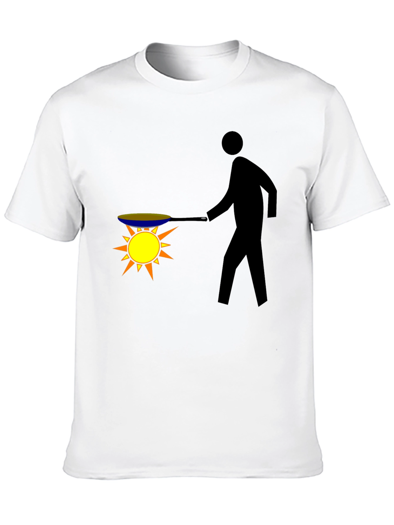 Funny T-Shirt: Cooking Up the Sun!