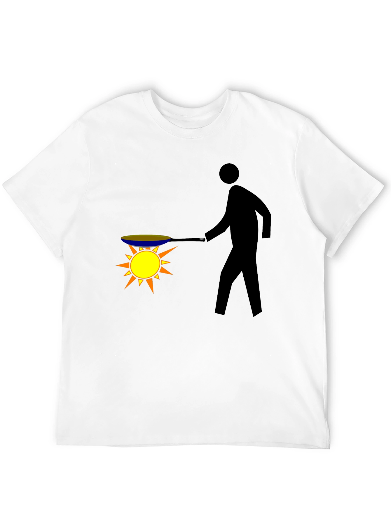 Funny T-Shirt: Cooking Up the Sun!