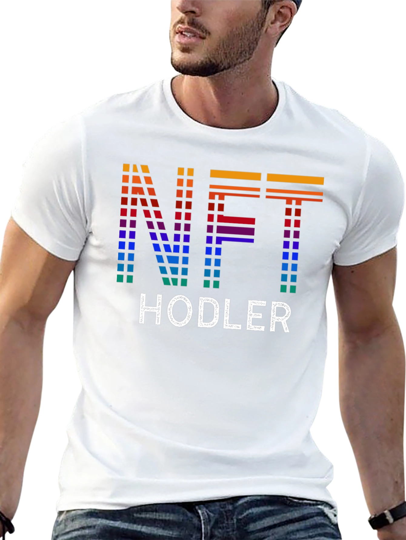 NFT HODLER Graphic Tee - Crypto Culture T-Shirt