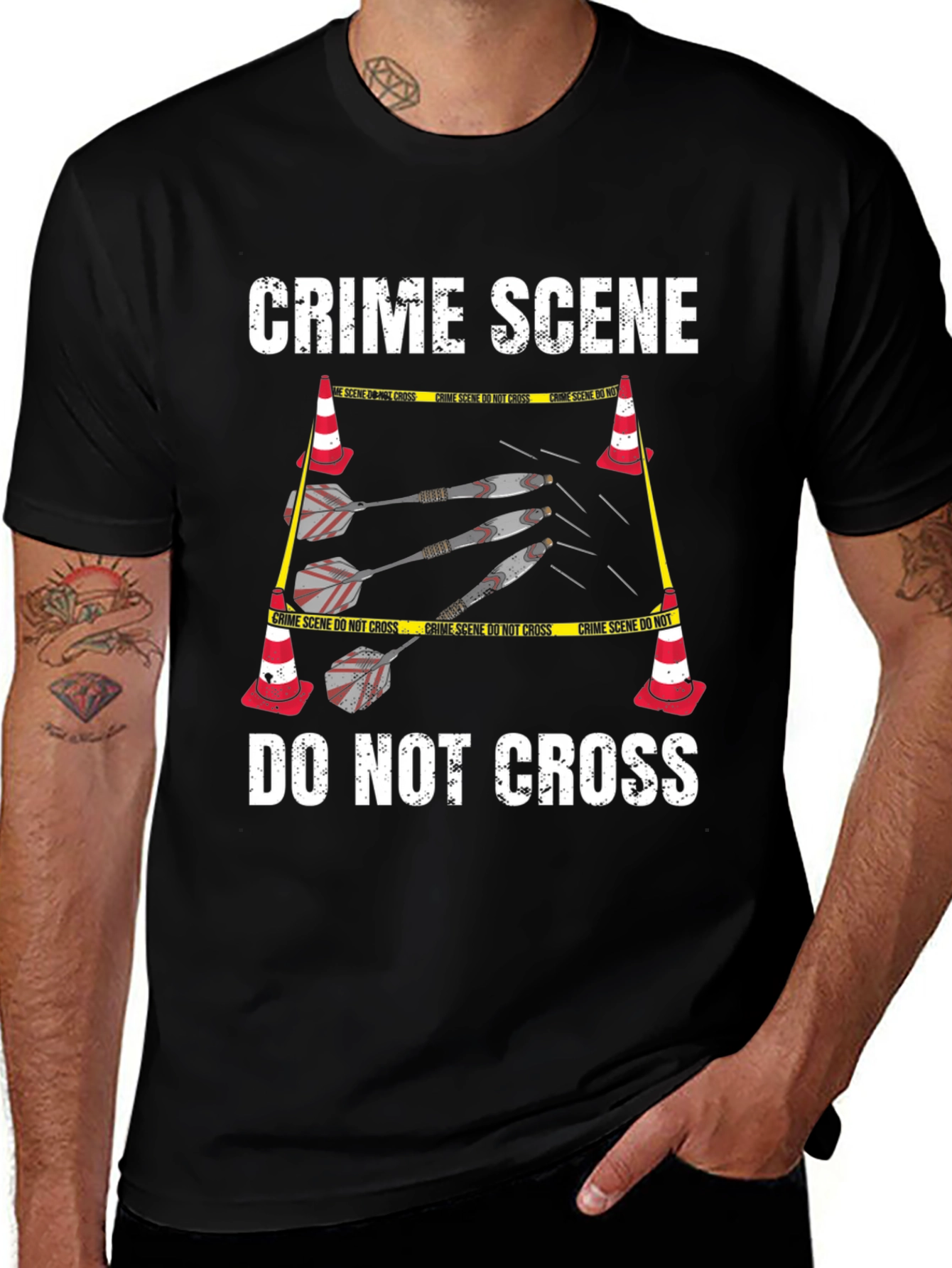 Crime Scene Darts T-Shirt