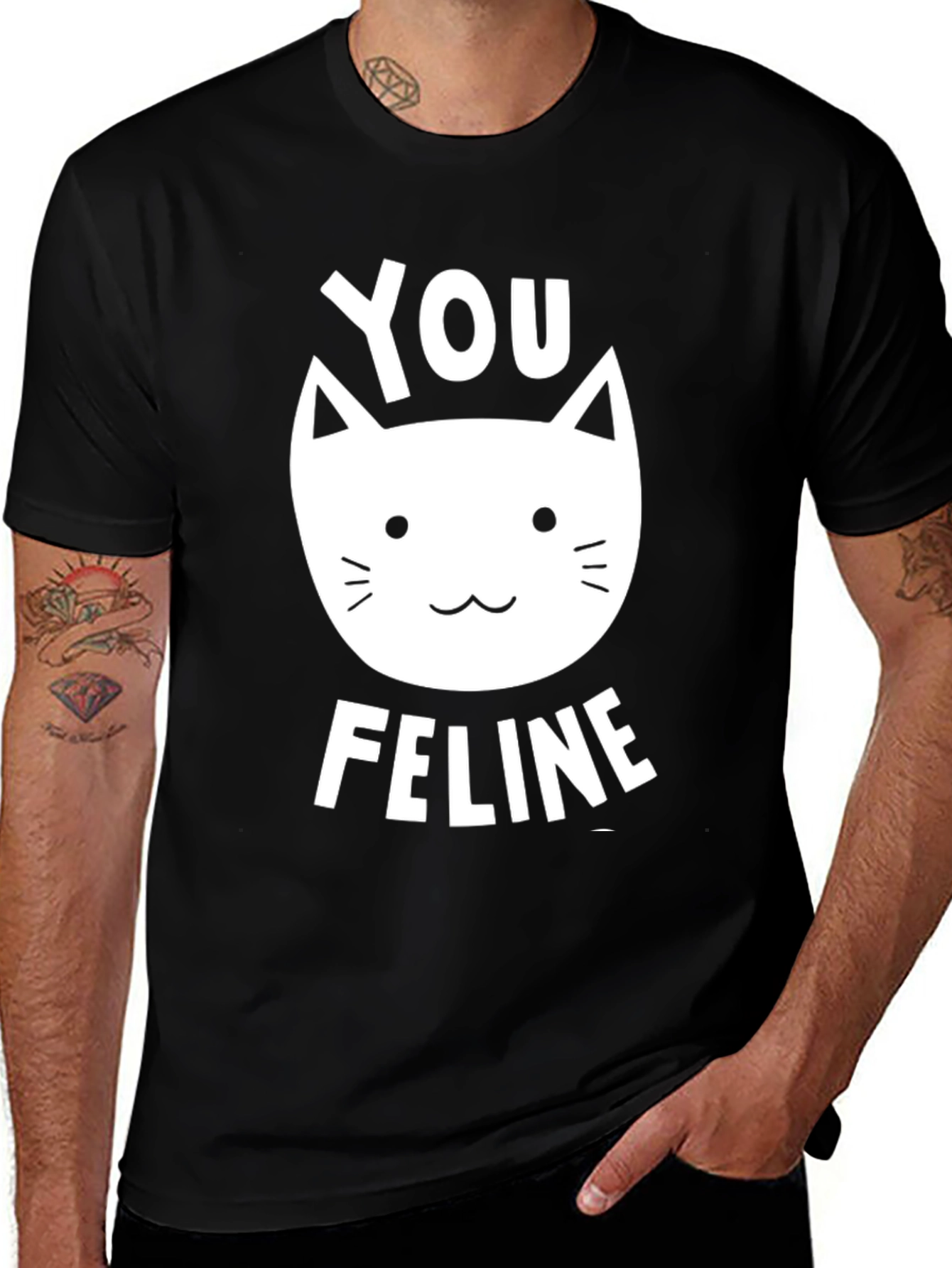 You Feline T-Shirt - Cute Cat Design