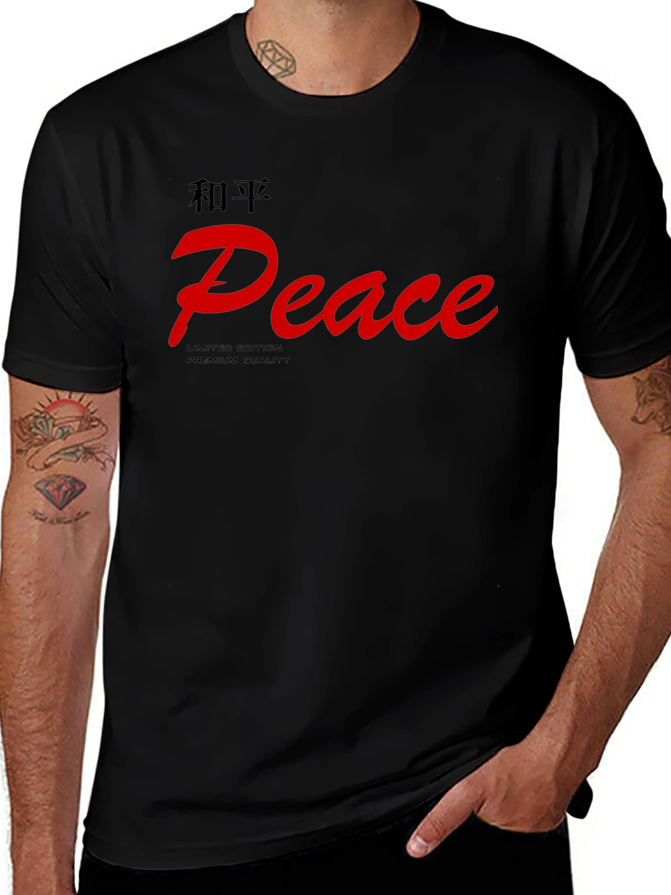Peace Graphic Tee - Limited Edition Premium Quality