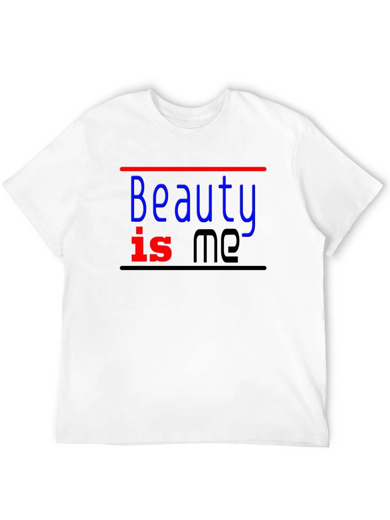 Beauty Is Me Black T-Shirt