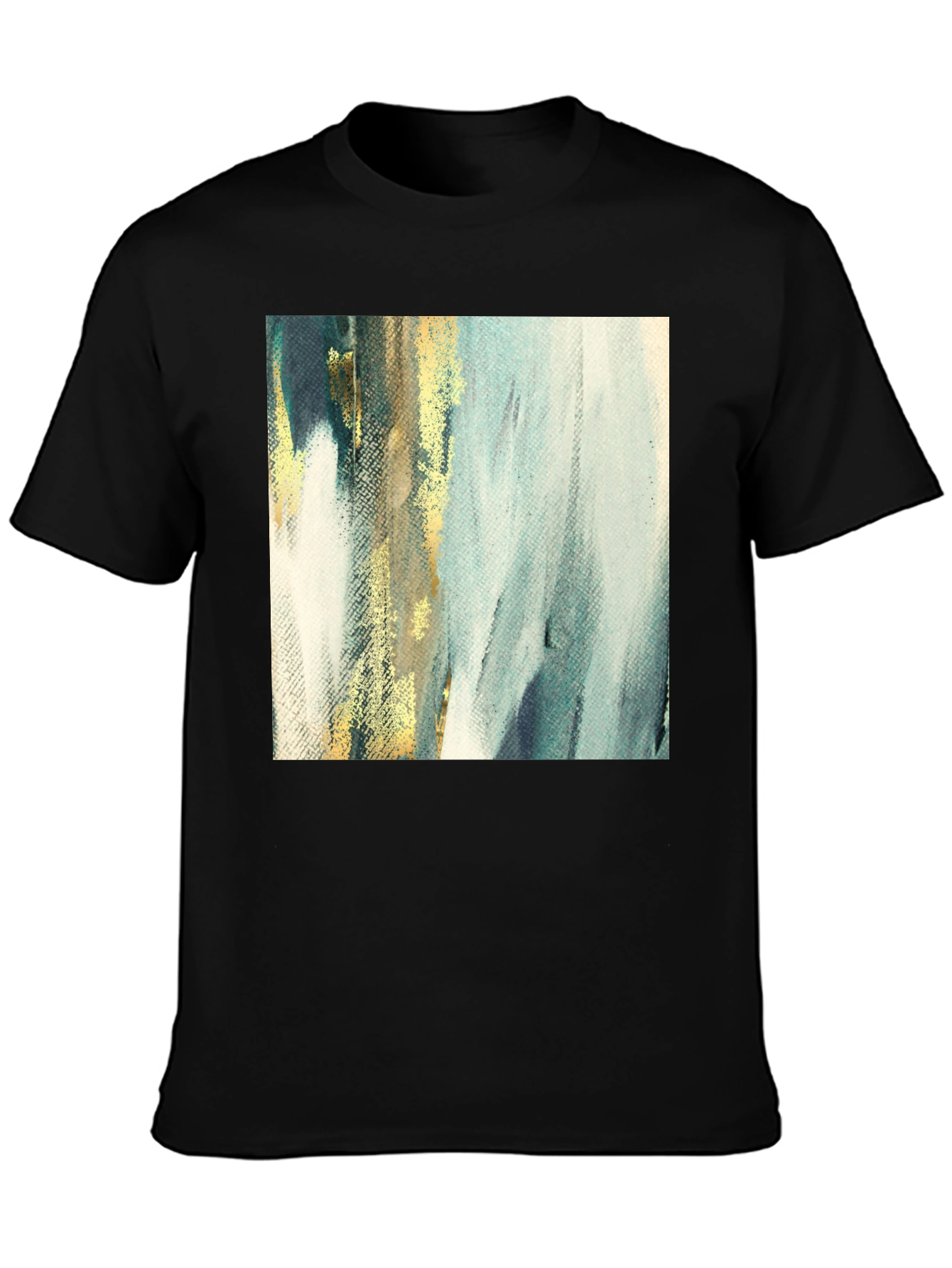 Abstract Art Tee - Modern Brushstroke T-Shirt