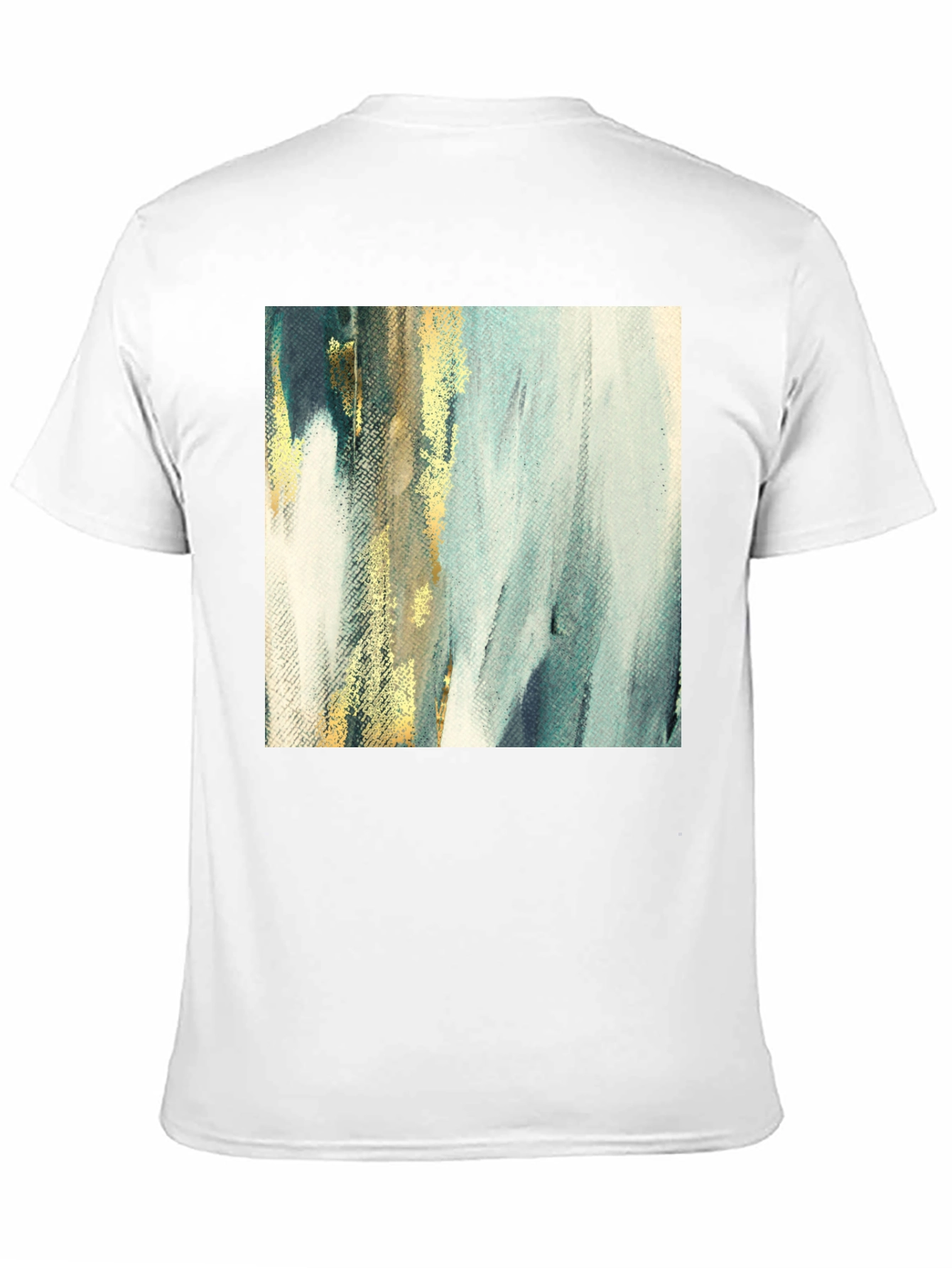 Abstract Art Tee - Modern Brushstroke T-Shirt