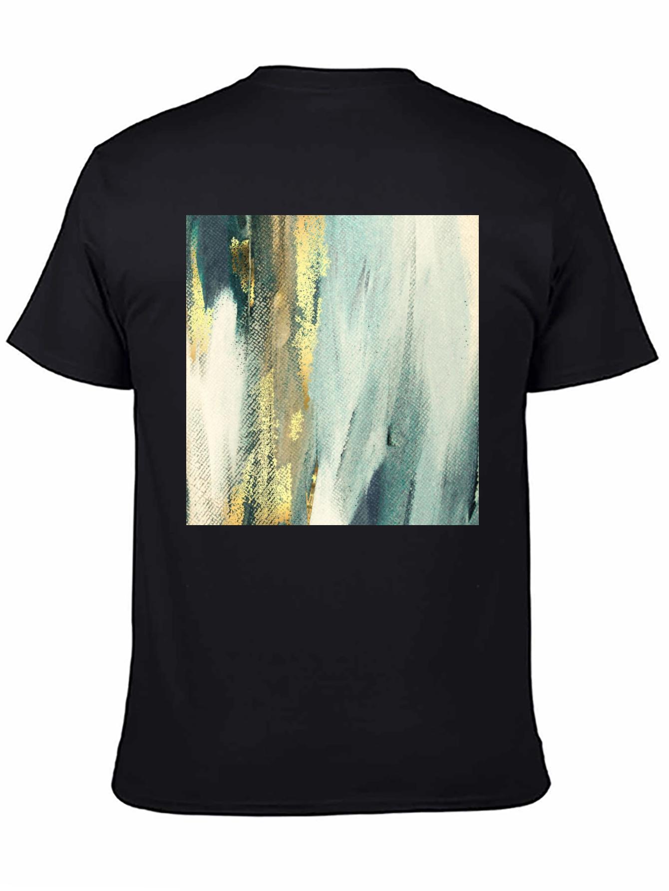 Abstract Art Tee - Modern Brushstroke T-Shirt