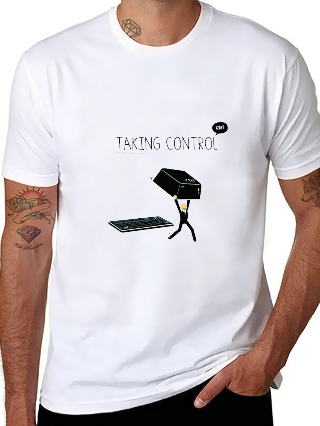 Taking Control T-Shirt - Gamer Apparel