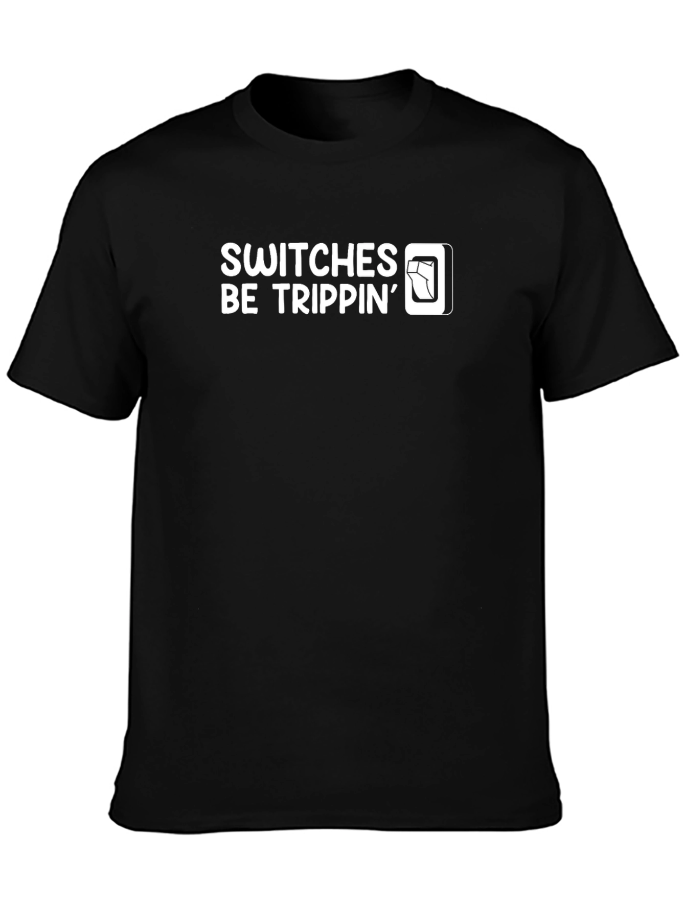 Switches Be Trippin Graphic Tee - Black T-Shirt