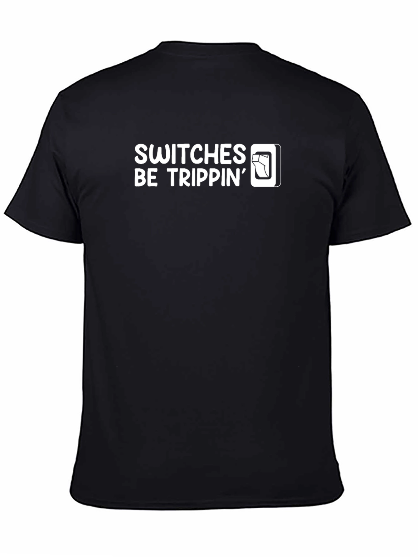 Switches Be Trippin Graphic Tee - Black T-Shirt