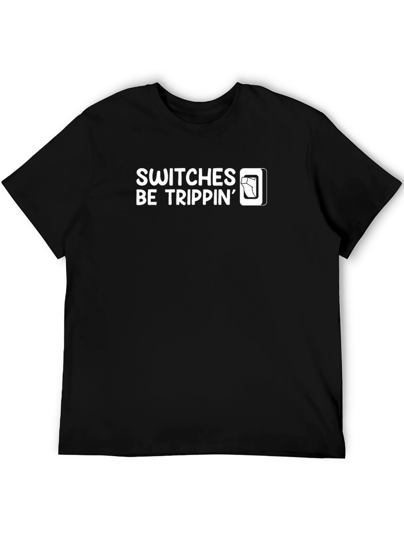 Switches Be Trippin Graphic Tee - Black T-Shirt