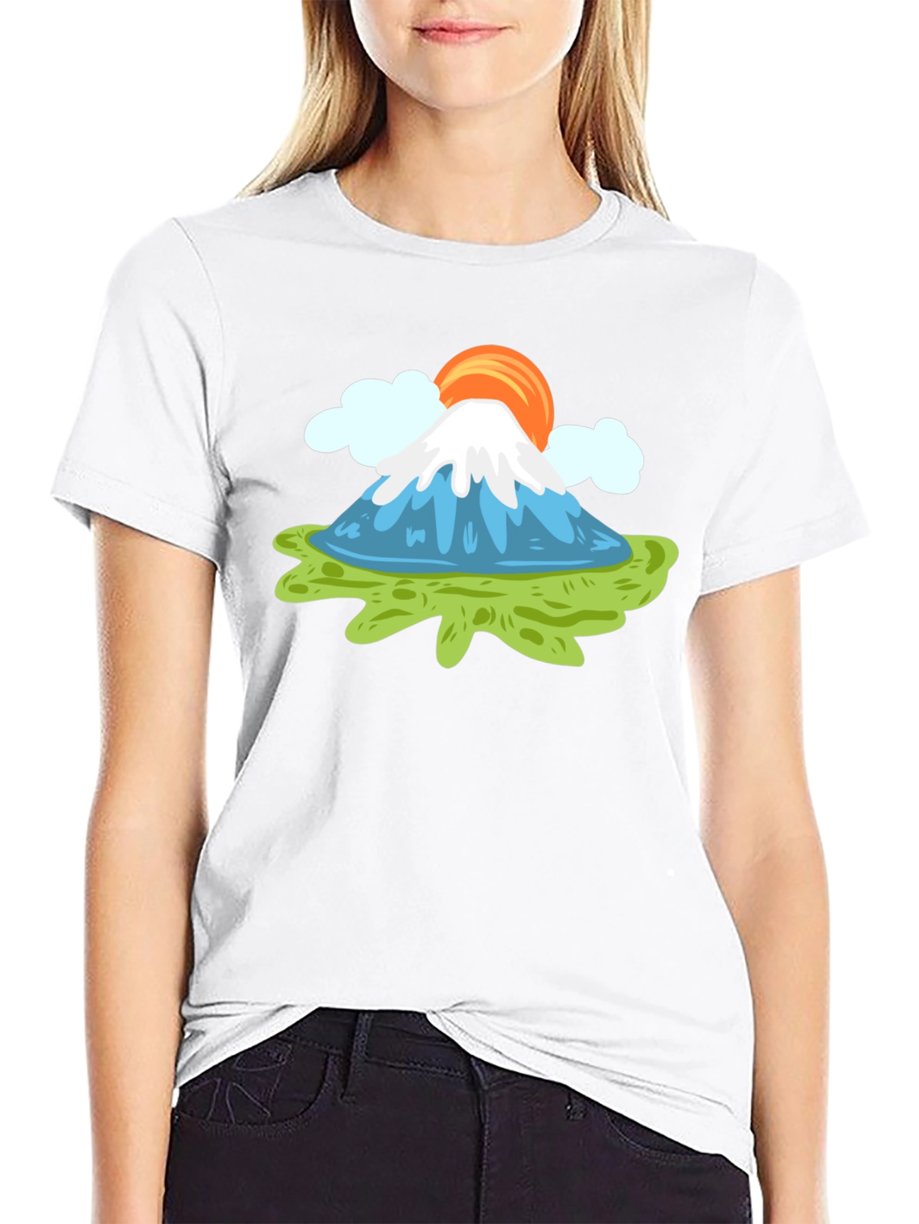 Mount Fuji Graphic Tee - Unique Design