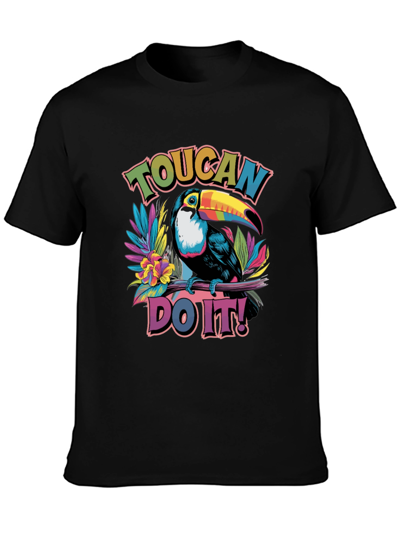 Toucan Do It! Graphic Tee - Tropical Bird T-Shirt