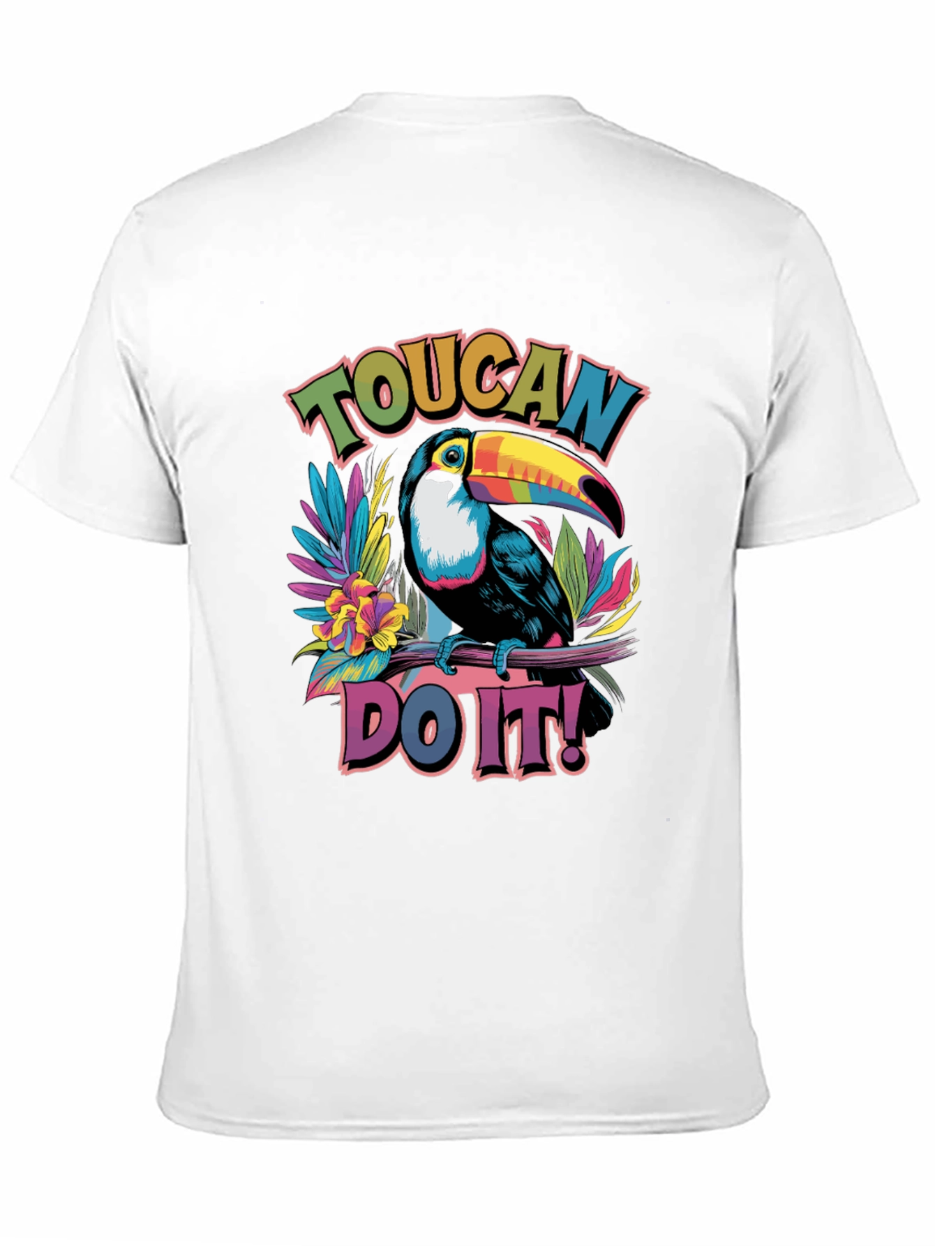 Toucan Do It! Graphic Tee - Tropical Bird T-Shirt