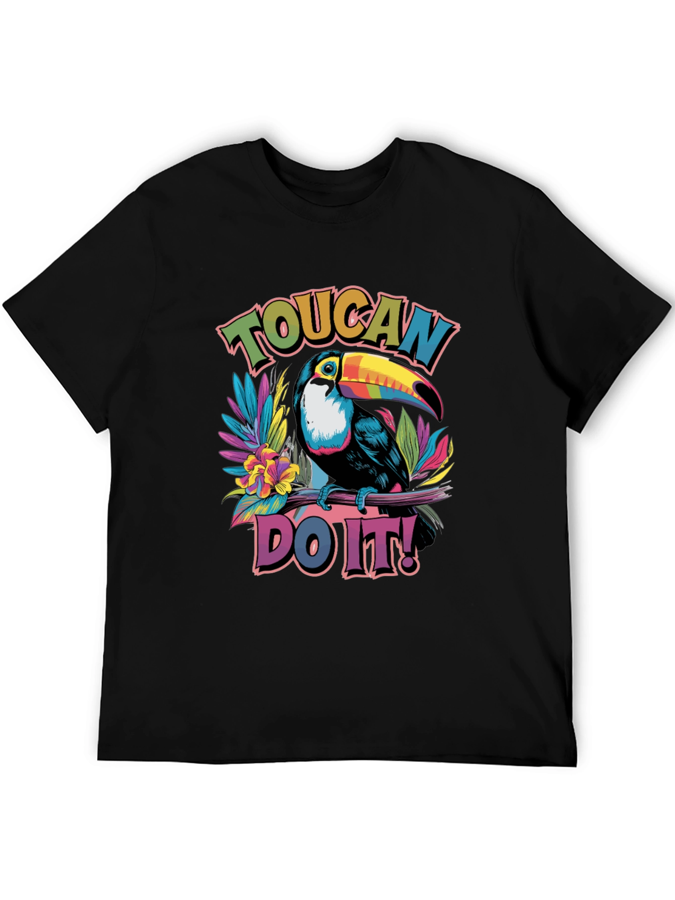 Toucan Do It! Graphic Tee - Tropical Bird T-Shirt