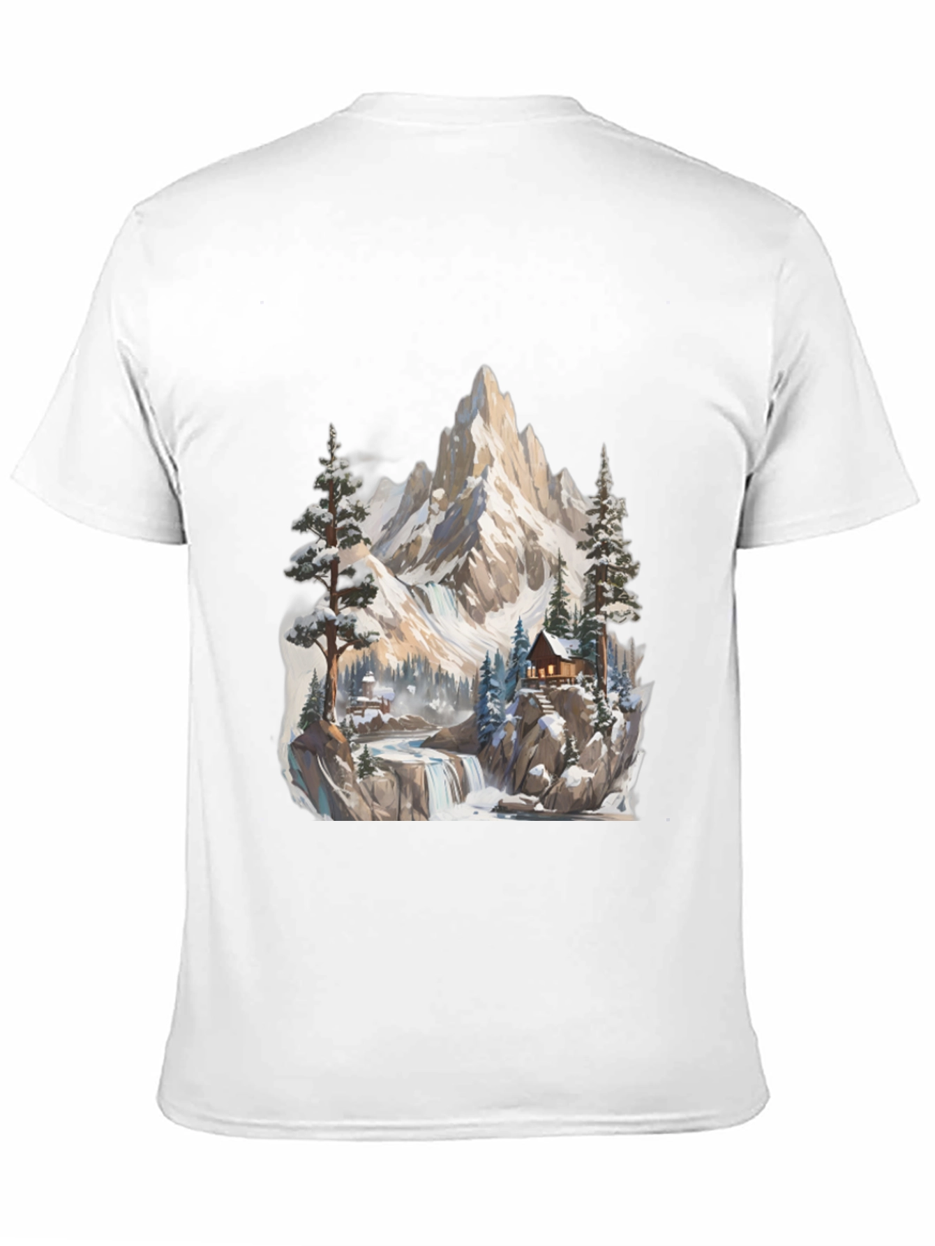 Mountain Cabin Graphic Tee