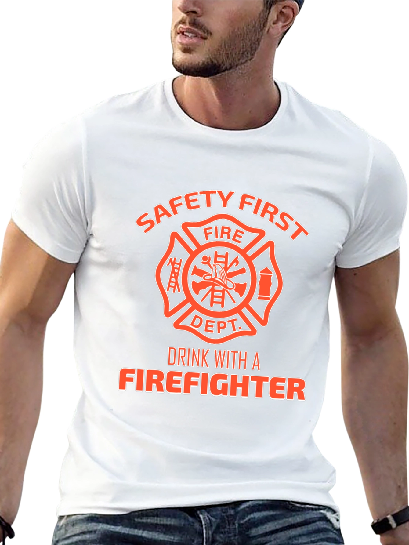 Safety First Firefighter T-Shirt