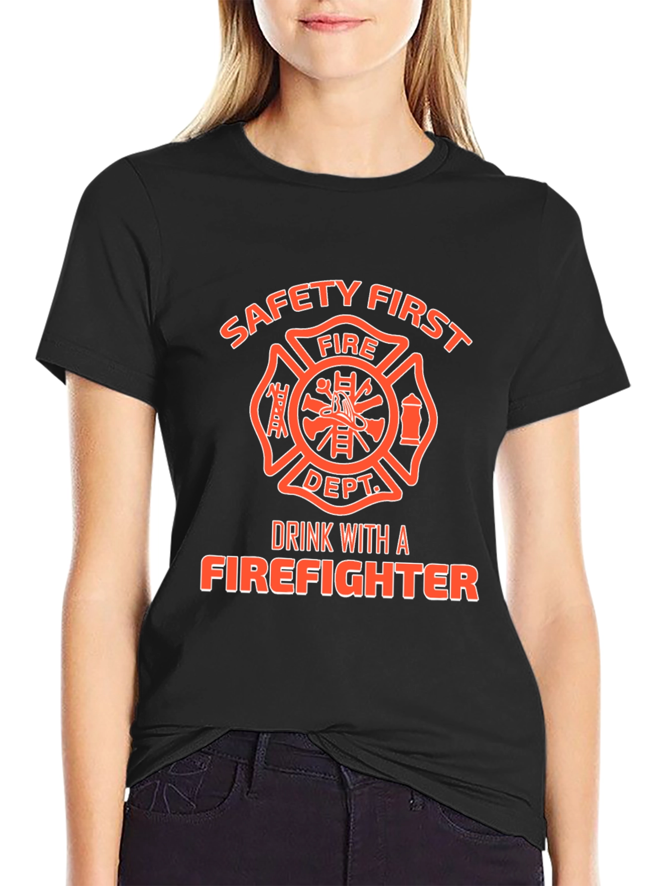 Safety First Firefighter T-Shirt