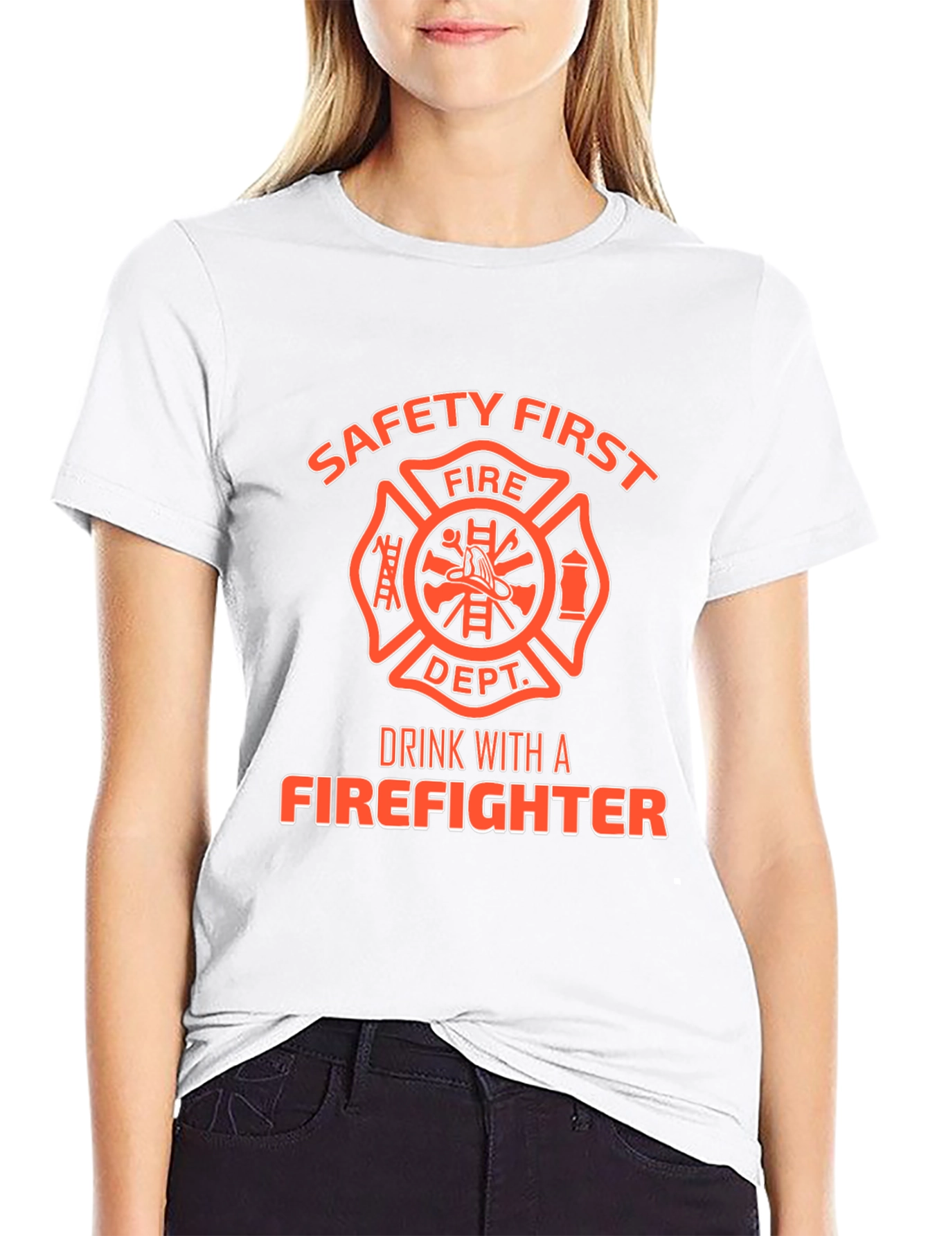 Safety First Firefighter T-Shirt