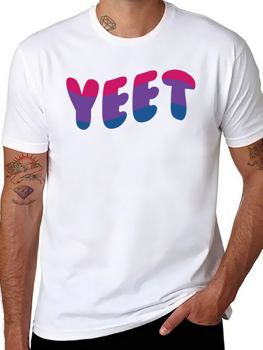 YEET Bi Pride T-Shirt - Bold & Fun Design