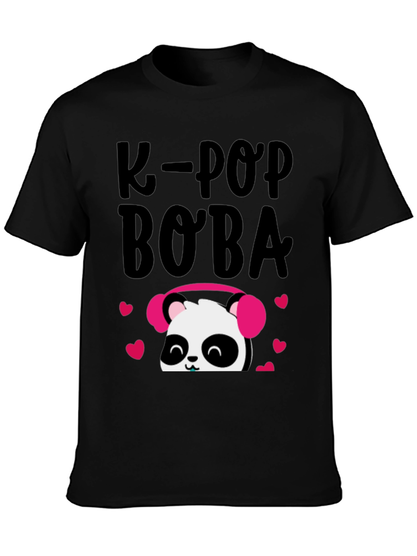 K-Pop Boba Panda T-Shirt