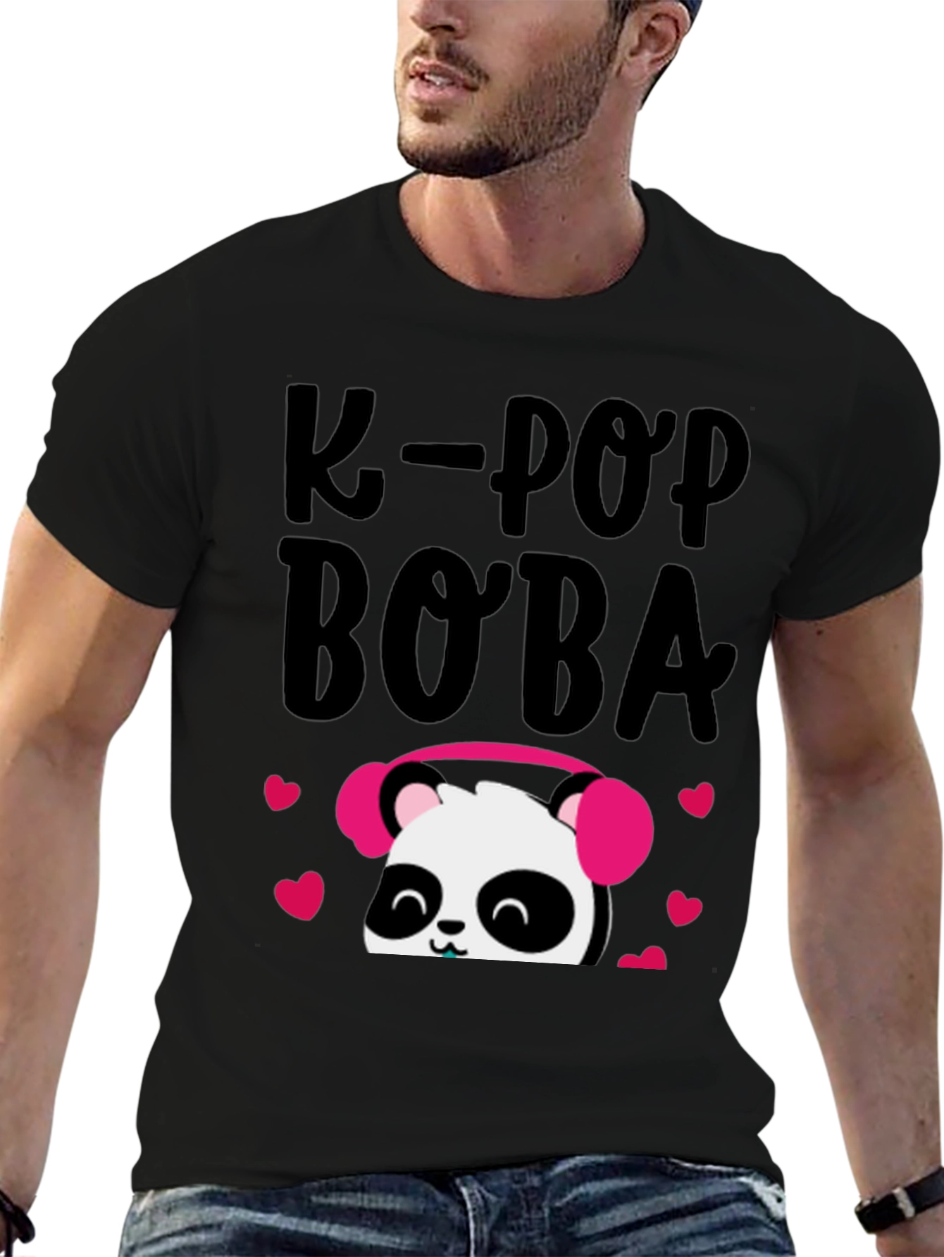 K-Pop Boba Panda T-Shirt