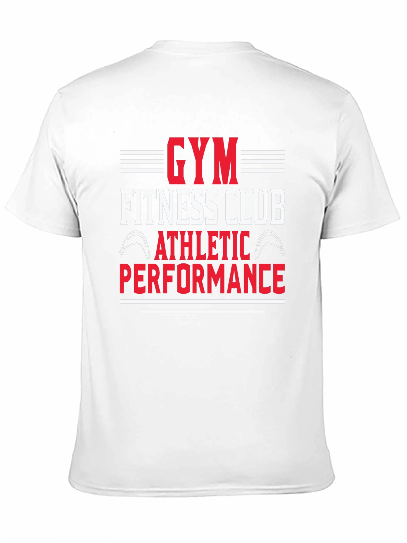 Gym Fitness Club Athletic Performance T-Shirt