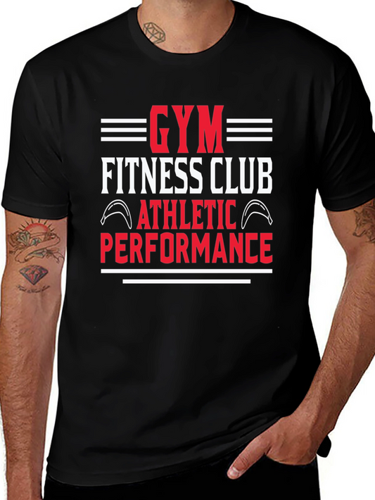 Gym Fitness Club Athletic Performance T-Shirt
