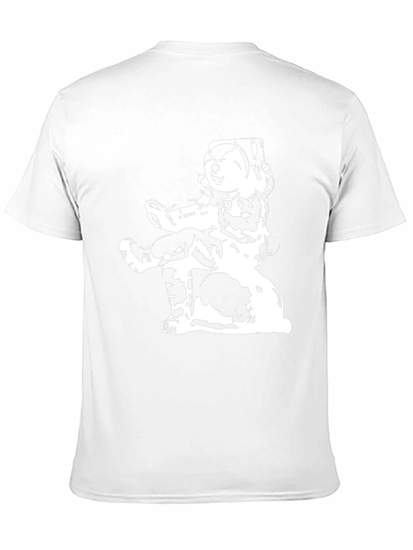 Astronaut Rabbit Ride Graphic T-Shirt