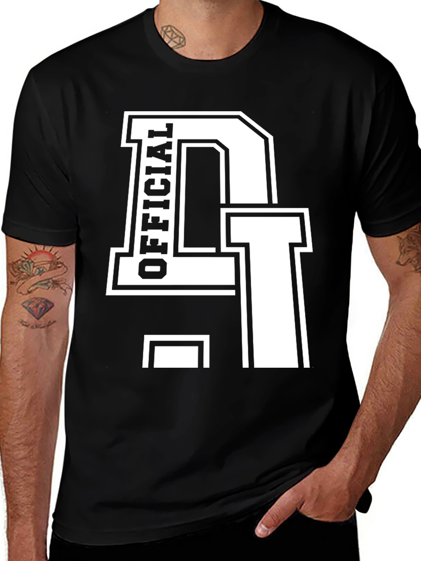Official D1 Black T-Shirt