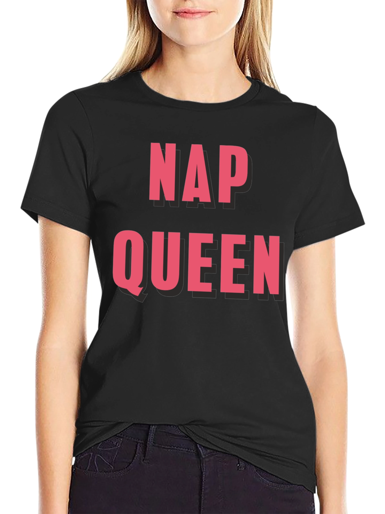 Nap Queen Graphic Tee - Comfortable Relaxed Fit
