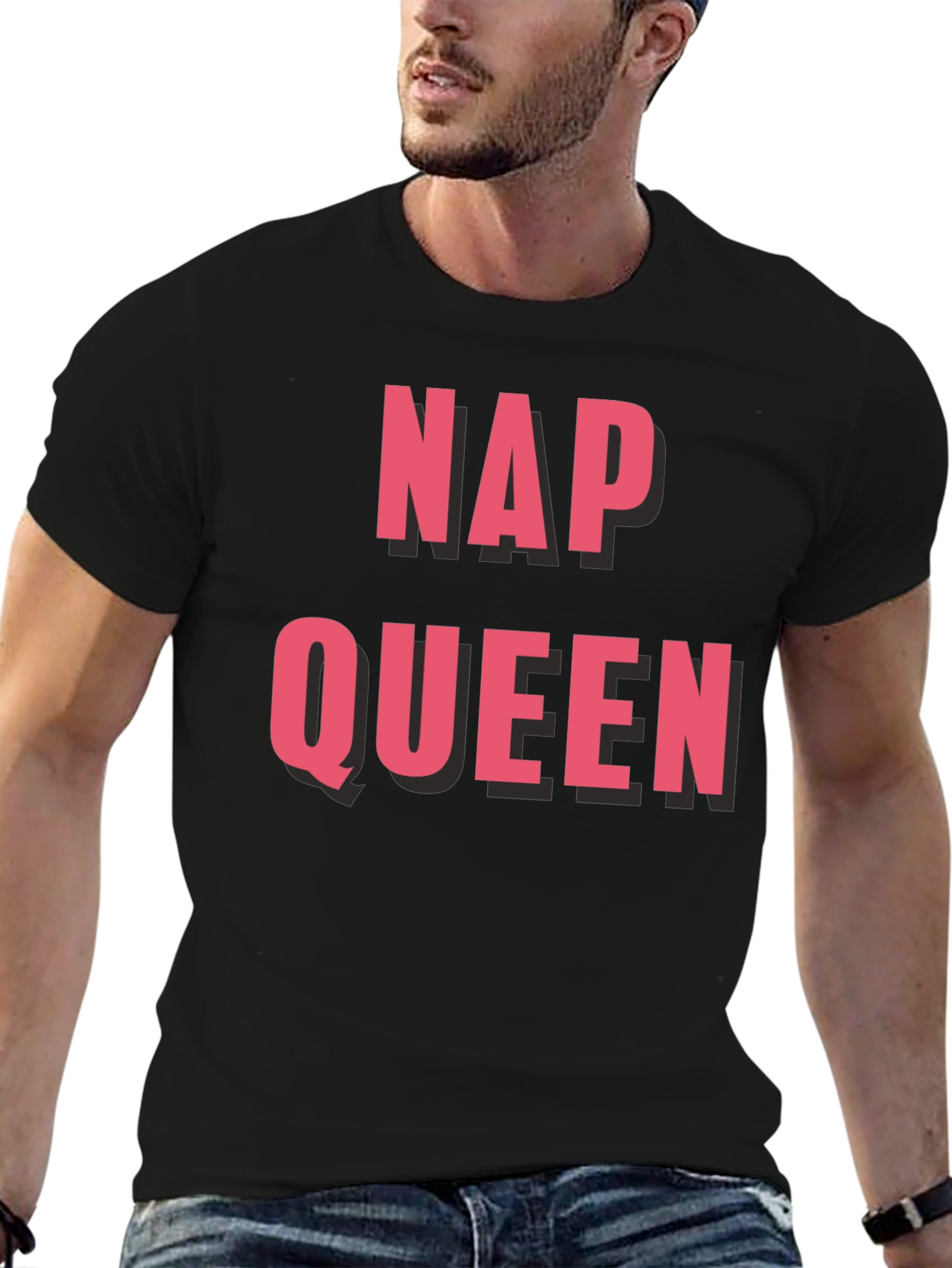 Nap Queen Graphic Tee - Comfortable Relaxed Fit