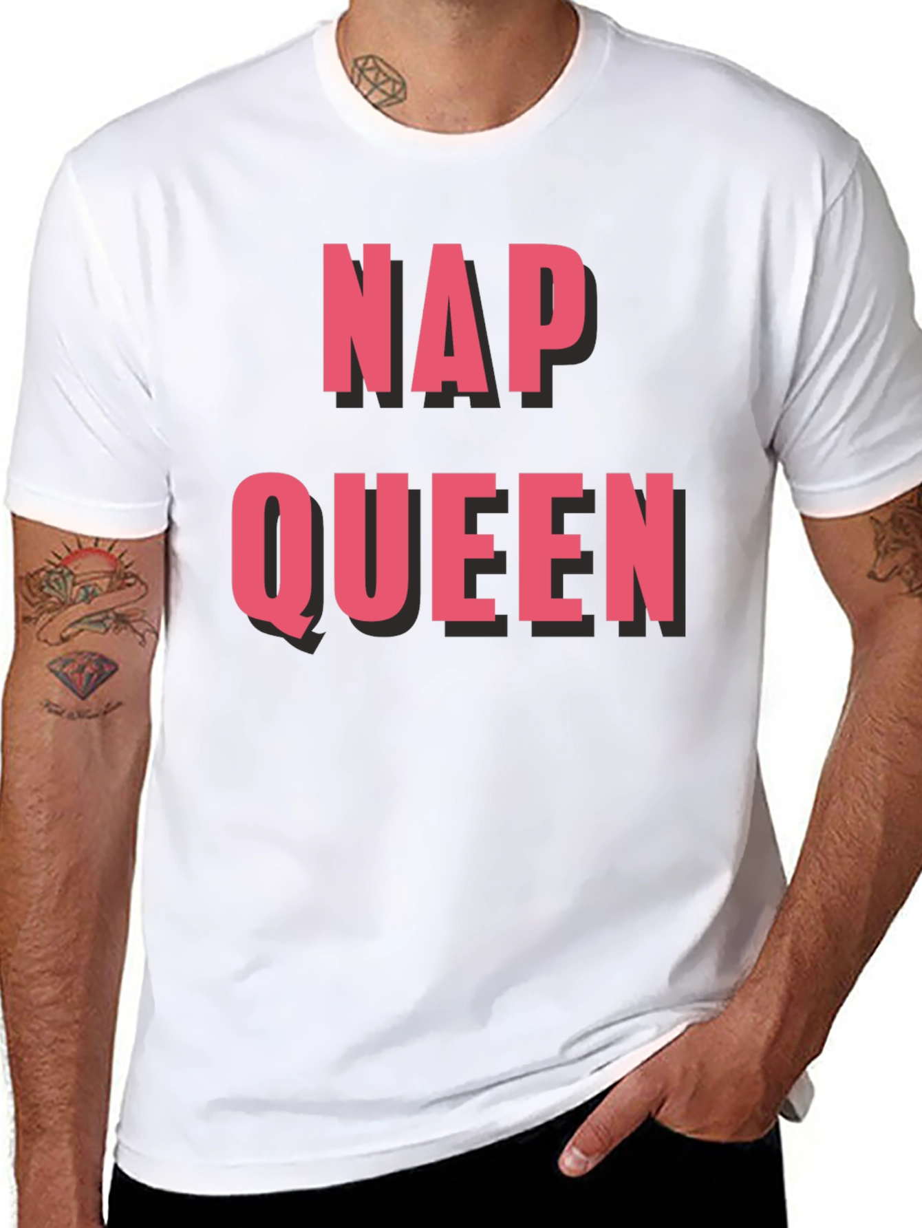 Nap Queen Graphic Tee - Comfortable Relaxed Fit