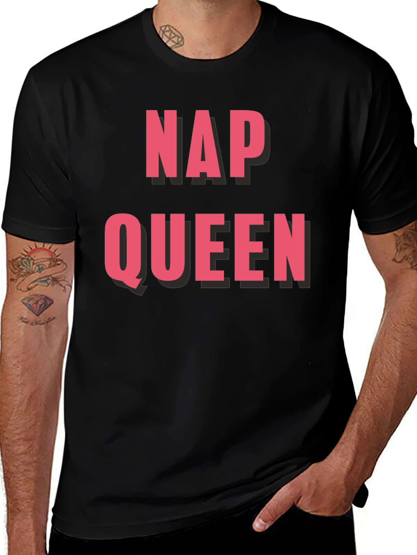 Nap Queen Graphic Tee - Comfortable Relaxed Fit