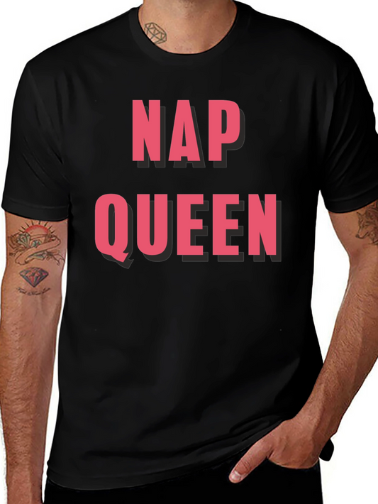 Nap Queen Graphic Tee - Comfortable Relaxed Fit