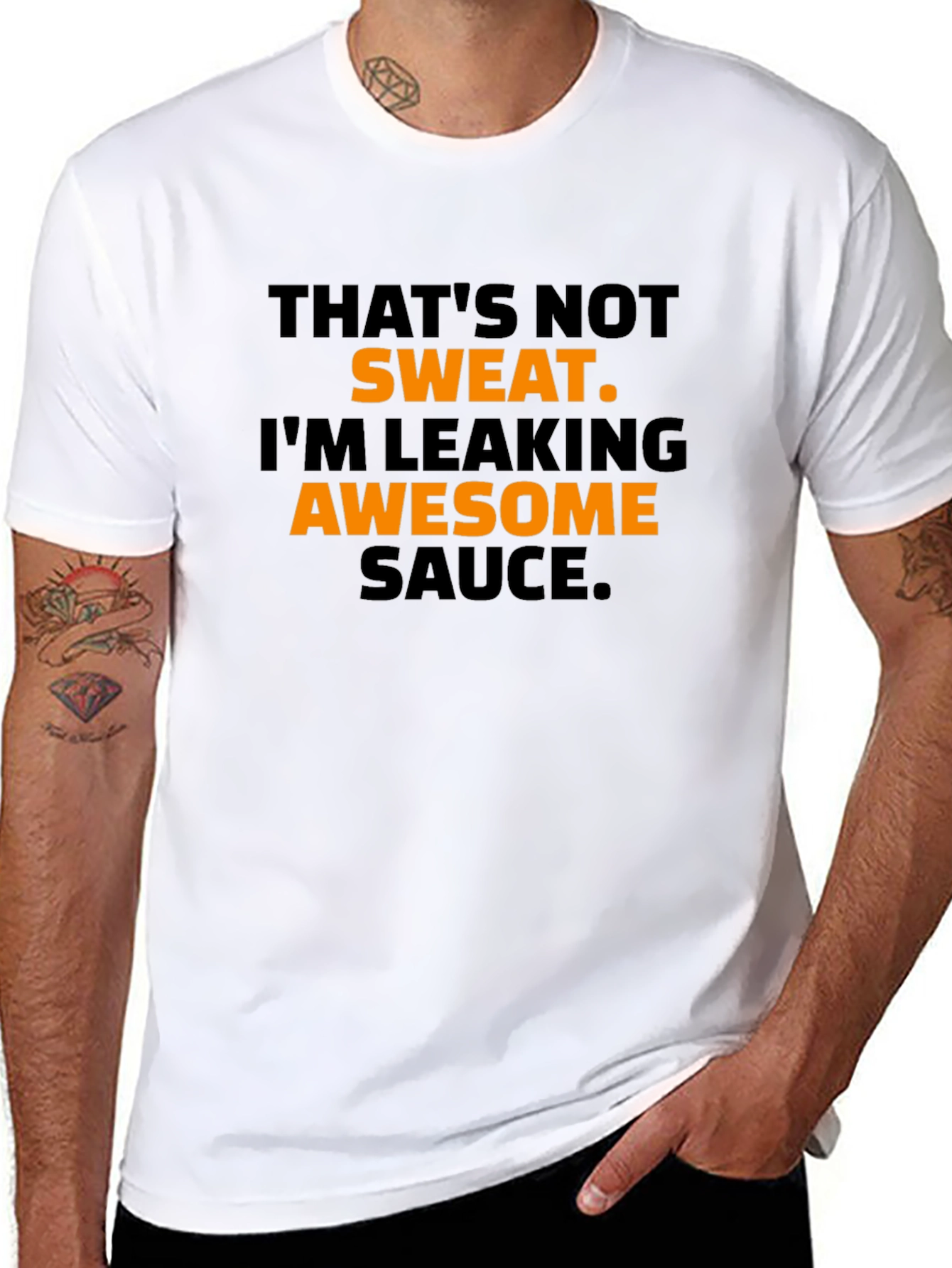 Awesome Sauce Graphic Tee - Funny Mens T-Shirt