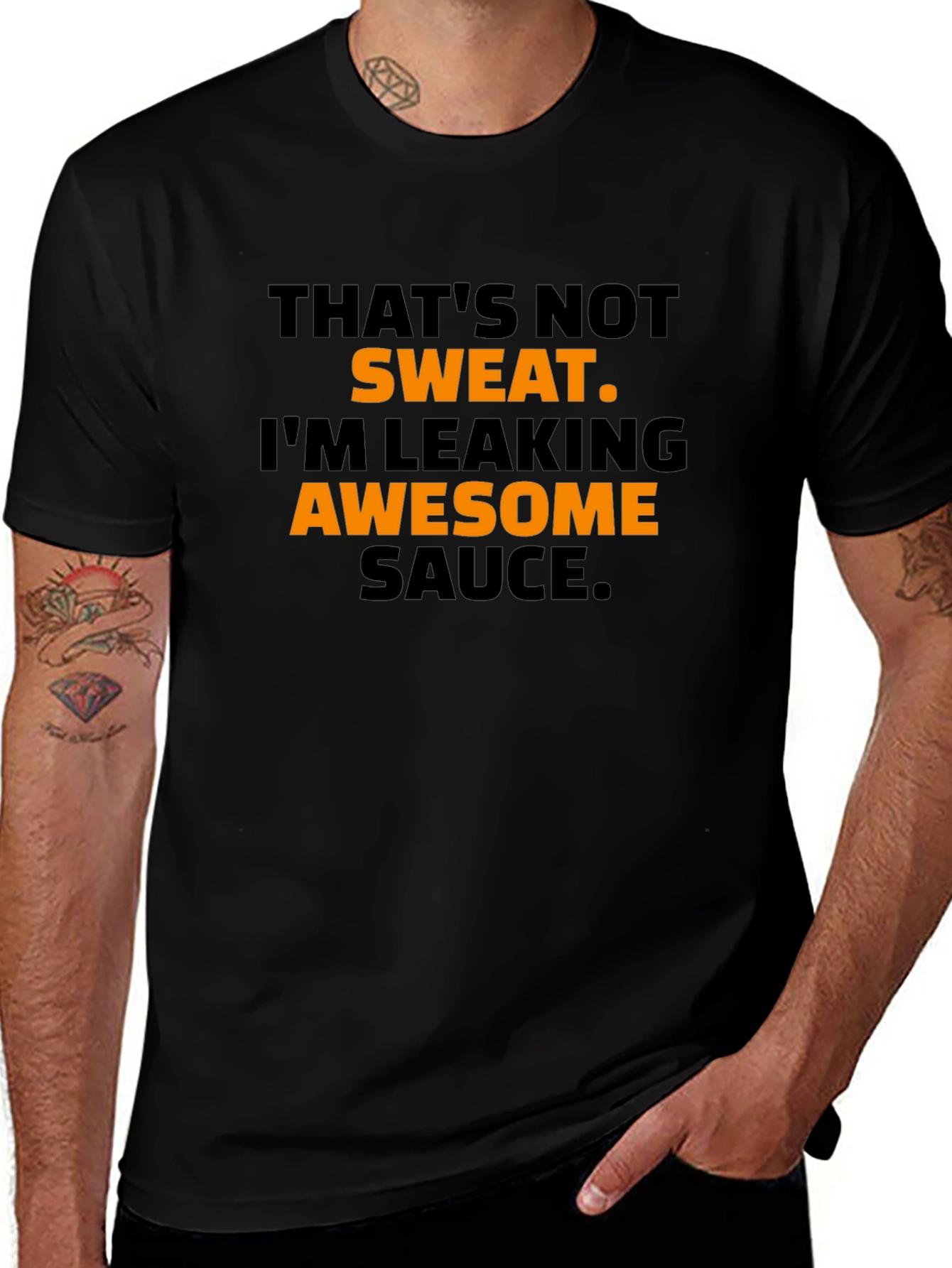 Awesome Sauce Graphic Tee - Funny Mens T-Shirt