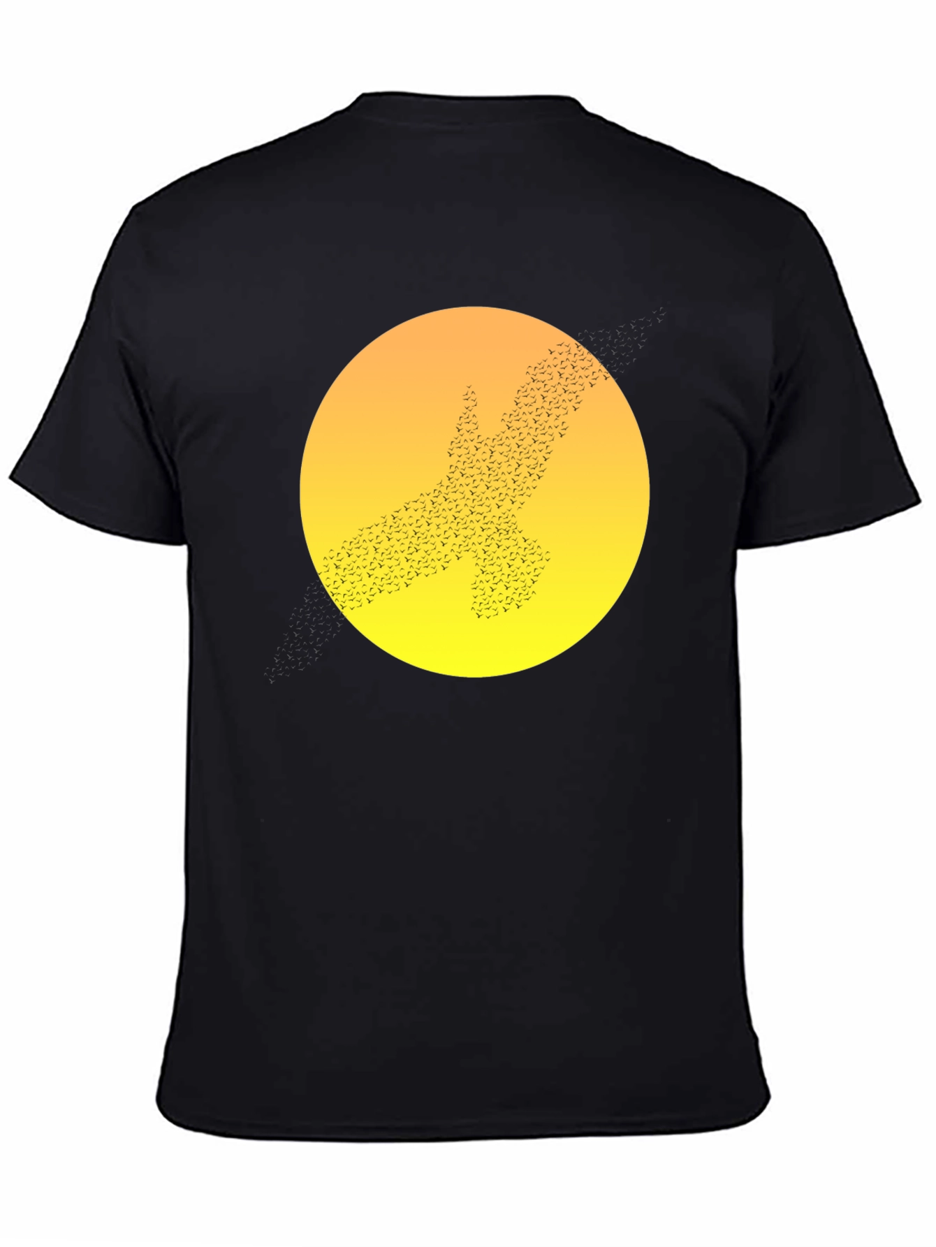 Eagle Flock Black Graphic Tee