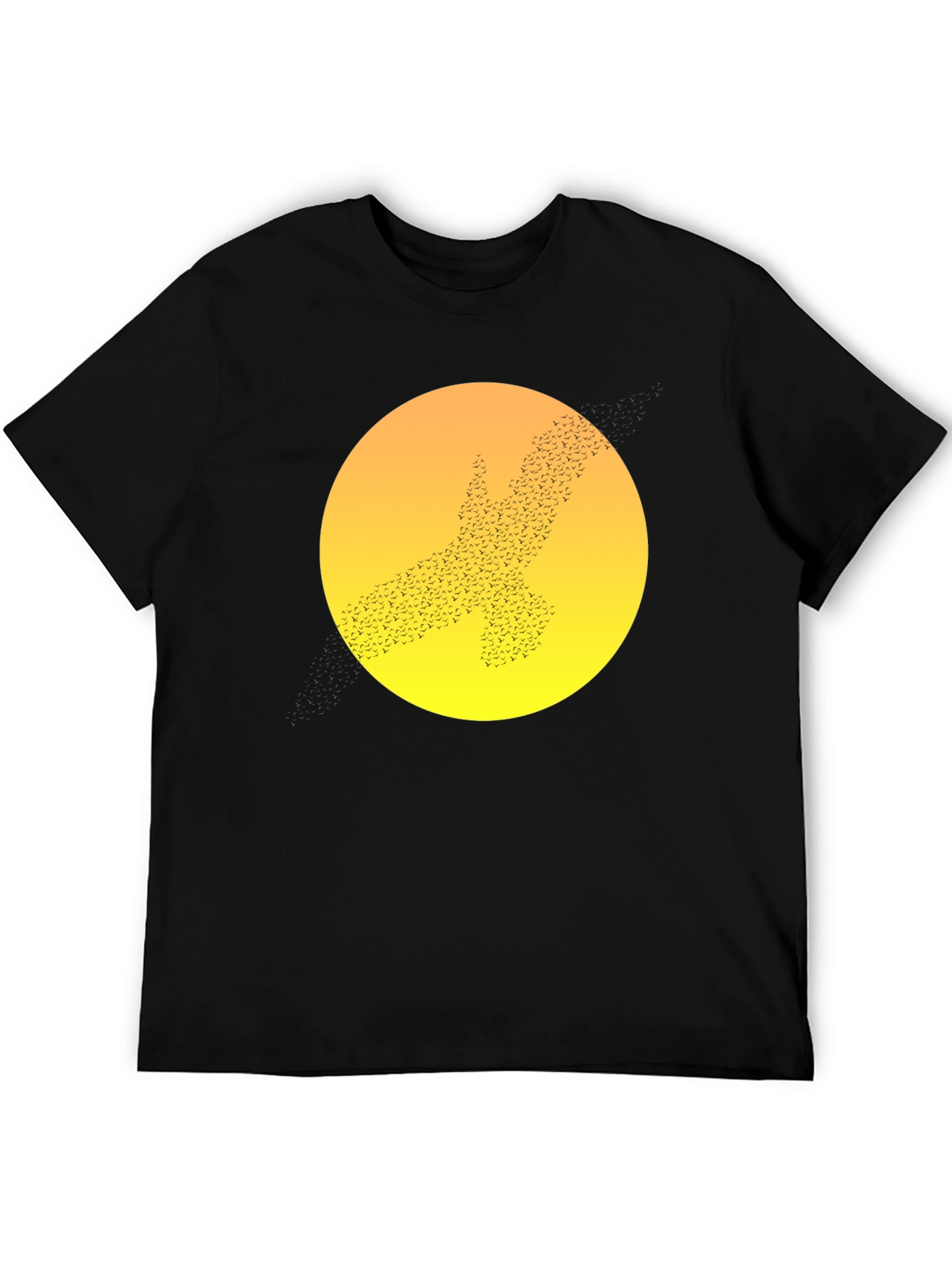 Eagle Flock Black Graphic Tee