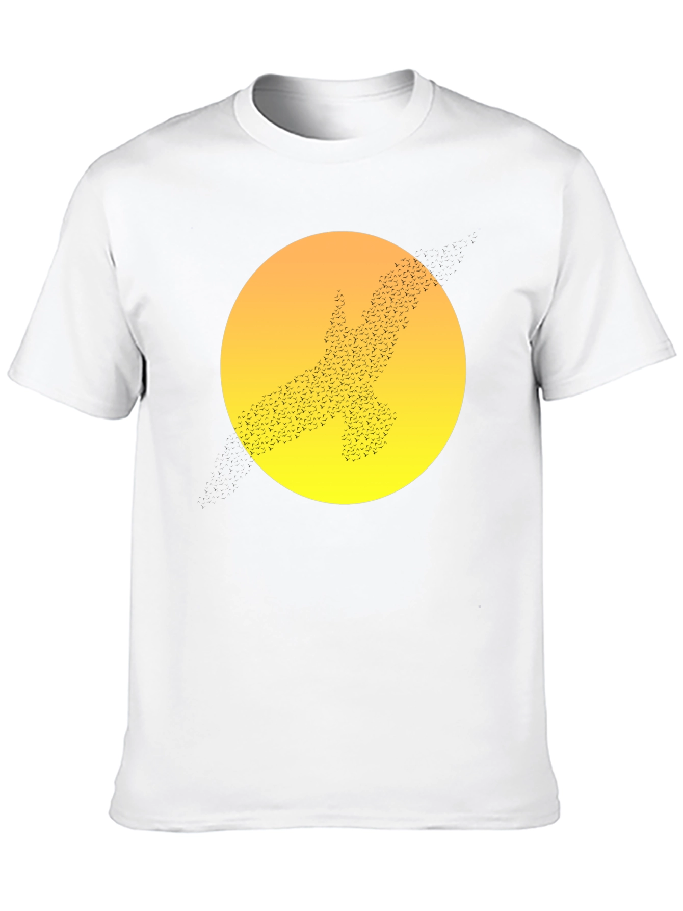 Eagle Flock Black Graphic Tee